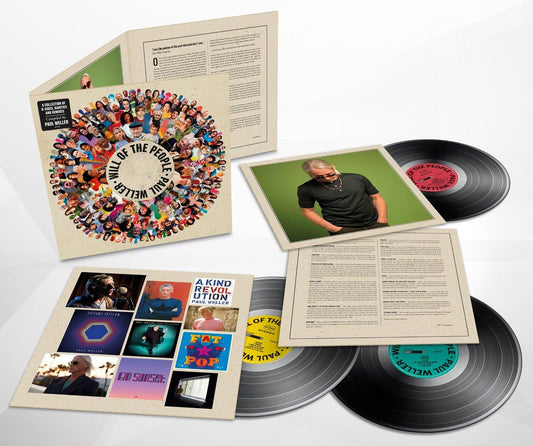 Paul Weller's "Will Of The People" limited edition 3LP vinyl record set.