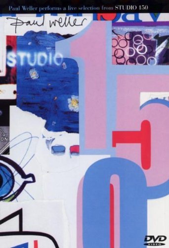 Paul Weller Studio 150 DVD cover with collage artwork and large number 150.