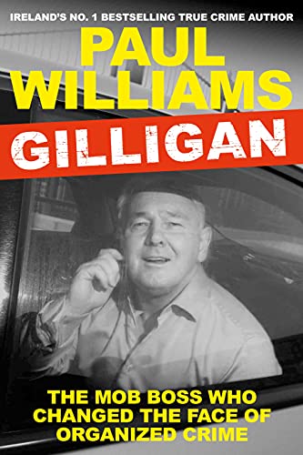 Book cover featuring a portrait of a man, Gilligan, with bold yellow text.