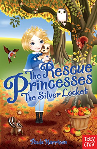 Book cover: girl with dog, owl, and squirrel under a tree.