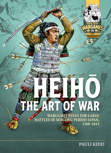 Book cover depicting a samurai warrior with arrows, titled “Heiho The Art of War.”