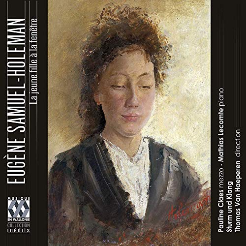 "CD cover featuring a portrait of a woman with curly brown hair."
