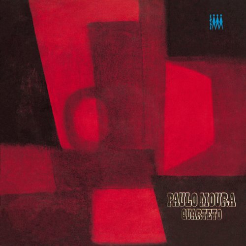 CD cover: abstract red and black geometric shapes, "Paulo Moura Quarteto" text.