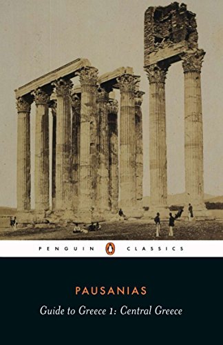 Book cover: ancient Greek ruins with columns, "Guide to Greece" title.