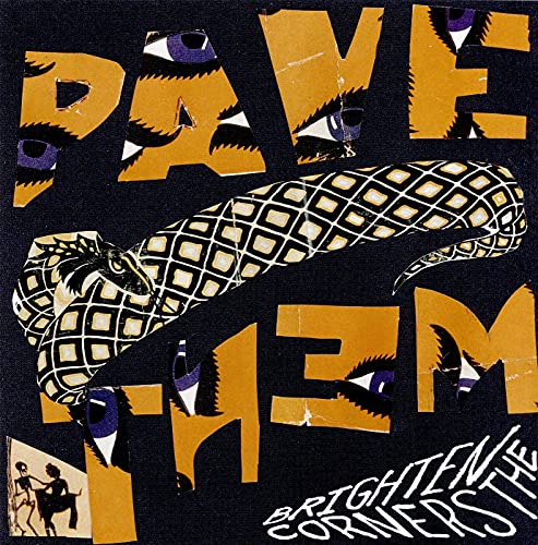 Album cover with snake and eyes on black background, yellow and white text.