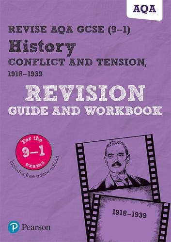 Purple GCSE History revision guide with images of film reels and a portrait.