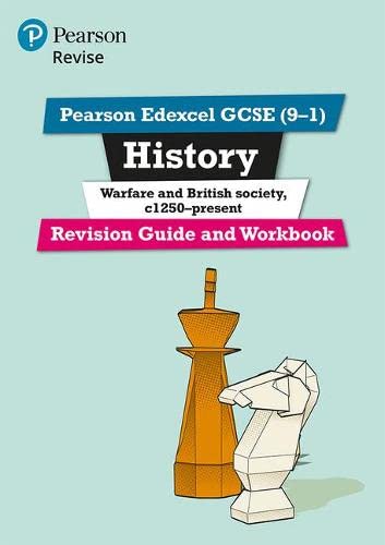 GCSE History revision guide cover with chess pieces and text.