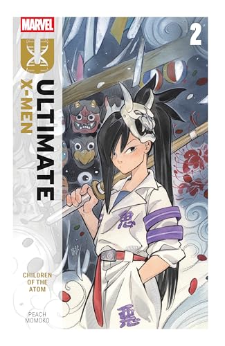 Comic book cover: young woman with black hair, Japanese-inspired art style.