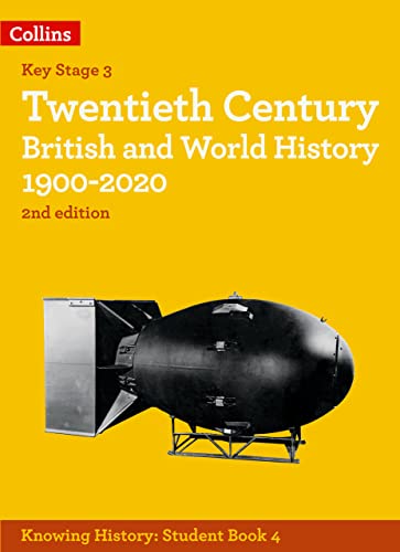Yellow textbook cover with title and image of a vintage bomb.