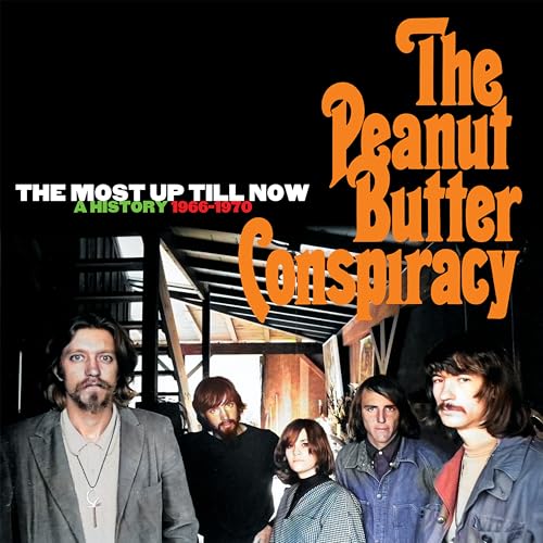CD cover for “The Peanut Butter Conspiracy” featuring a band portrait.
