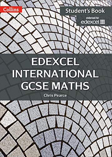Edexcel International GCSE Maths student textbook with a tessellated cover.