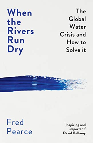 Book cover with blue text and a horizontal blue paint stroke on white background.