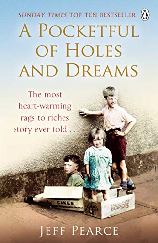 Book cover with vintage photo of three children and cardboard boxes.