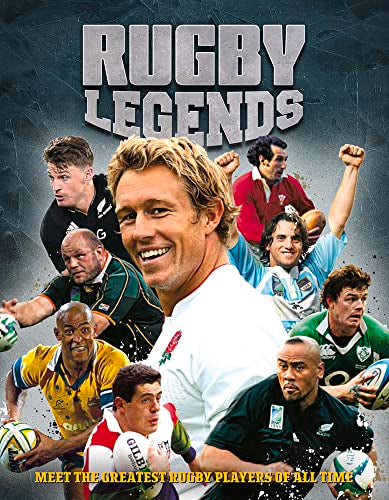 Collage of diverse rugby players with the title "Rugby Legends.