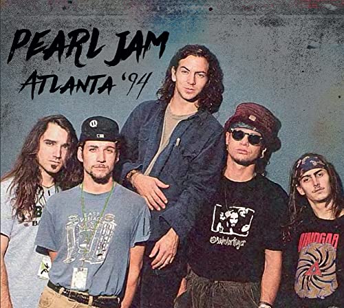 Pearl Jam band portrait from Atlanta '94 CD cover.