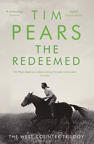 Book cover: "The Redeemed" by Tim Pears, featuring a rider on a horse.