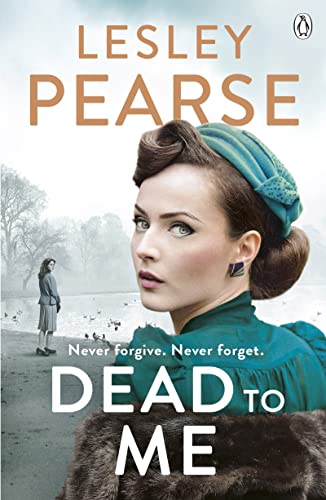 Book cover: "Dead to Me" by Lesley Pearse, featuring a woman’s portrait.