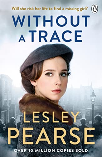 Book cover: "Without a Trace" featuring a woman in a beret.