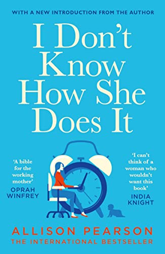 Book cover showing a woman at a desk in front of a large clock.