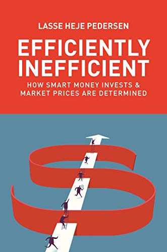 Book cover with red top and blue bottom, featuring people climbing a dollar sign.