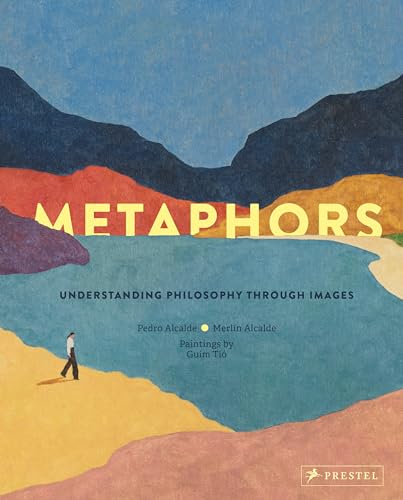 Book cover with abstract landscape painting and large title “METAPHORS”.