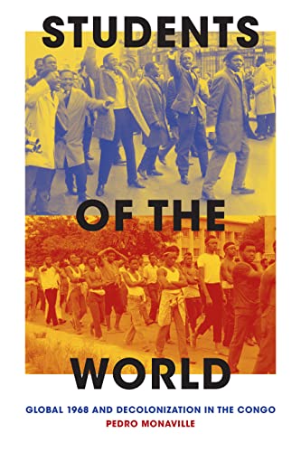 Book cover with split images of student protests, titled "Students of the World.