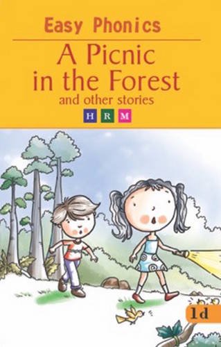 Book cover showing two children with a flashlight in a forest.