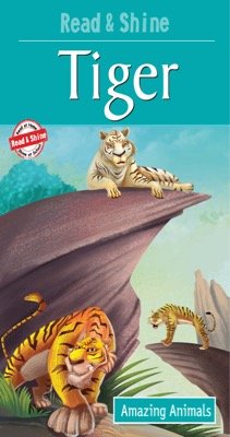 Book cover depicting three tigers in a natural landscape.