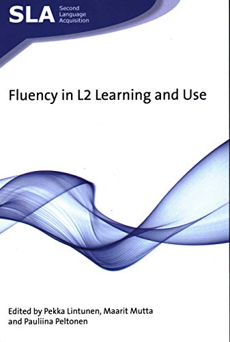 Book cover: "Fluency in L2 Learning and Use" with blue wave design.