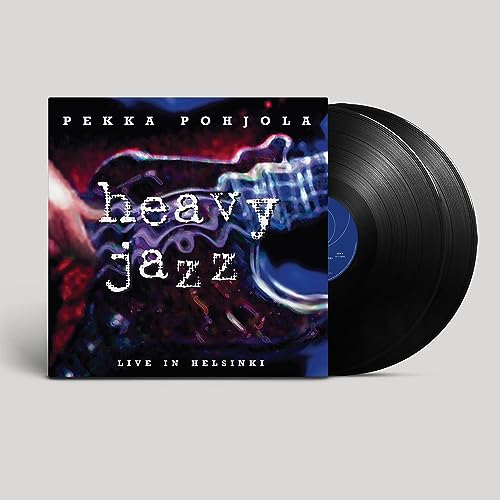 Vinyl record of Pekka Pohjola’s “Heavy Jazz - Live In Finland” album.