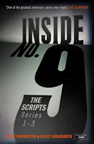 Book cover for “Inside No. 9: The Scripts Series 1-3” with a large number 9.