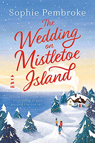 Book cover: snowy island scene with houses and colorful title text.