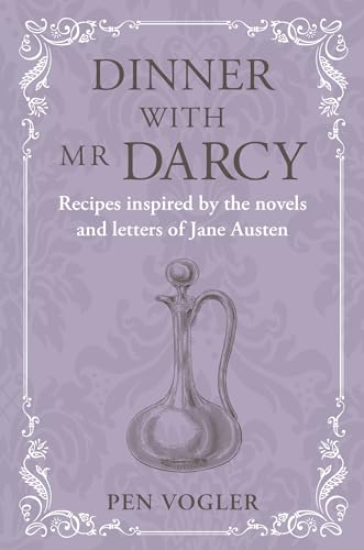 Book cover: “Dinner with Mr Darcy” featuring a decorative pitcher.