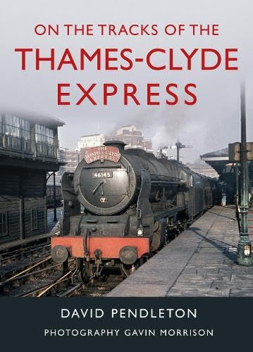 Book cover featuring a black steam locomotive at a railway platform.