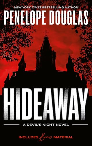 Book cover: dark silhouette of a castle against a blood-red sky.