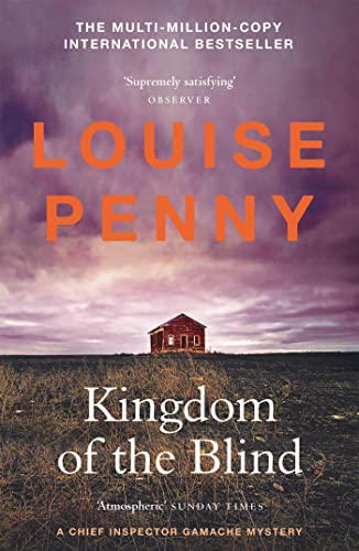 Book cover showing a small house in a field under a dramatic purple sky.