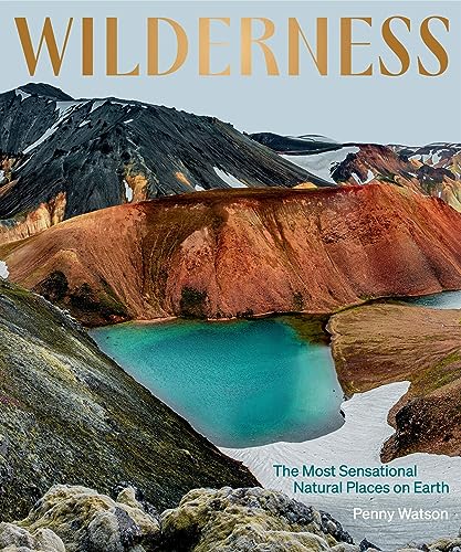 Book cover featuring a colorful landscape of mountains and a turquoise lake.
