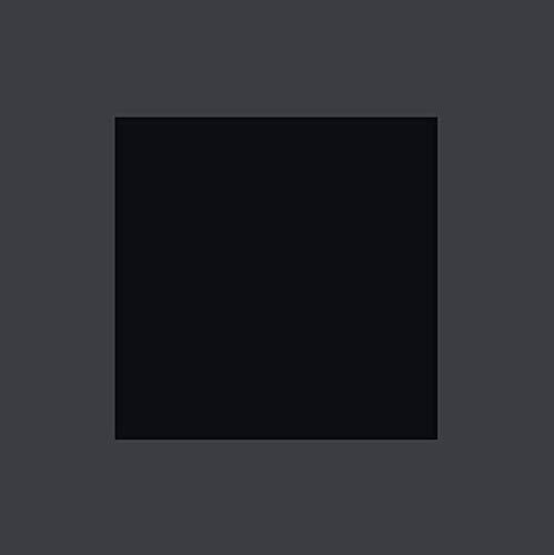 Black square representing the "WHO'S OUT THERE" vinyl record cover.