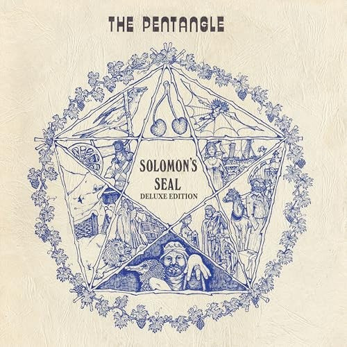 Pentangle’s “Solomon’s Seal” deluxe edition CD cover with pentagram and illustrations.