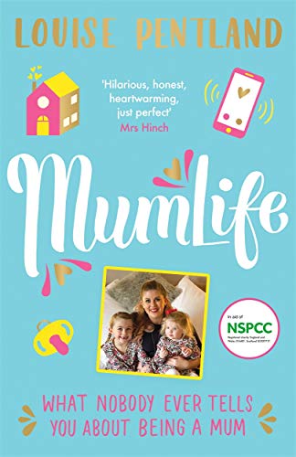 Book cover for “MumLife” featuring a mother and two children.