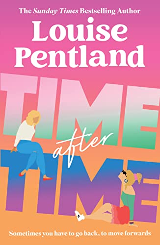 Book cover with pink gradient background, large text, and two illustrated women.