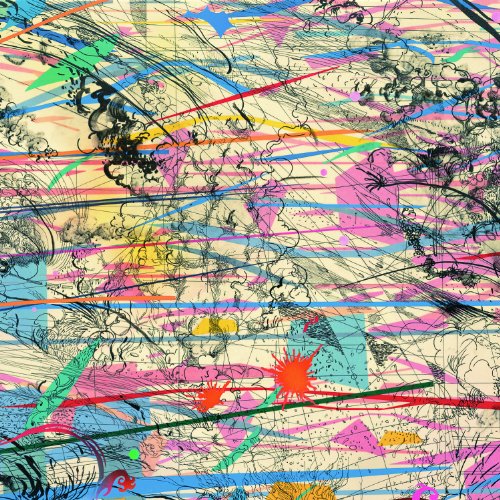 Abstract colorful artwork on the cover of the “People Get Ready” CD.