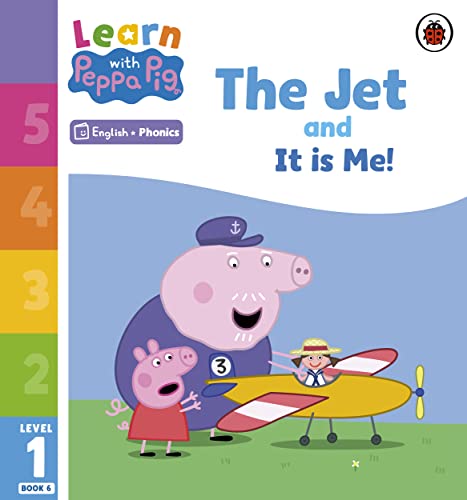 Peppa Pig book cover featuring Peppa, Daddy Pig, and a toy airplane.