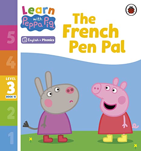 Peppa Pig and a grey elephant on a book cover.