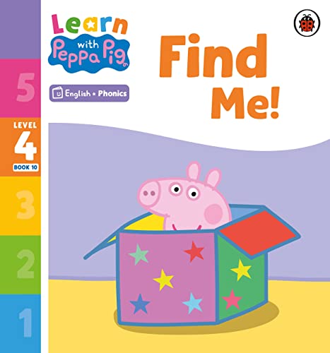 Peppa Pig book cover: Peppa inside a starry gift box.
