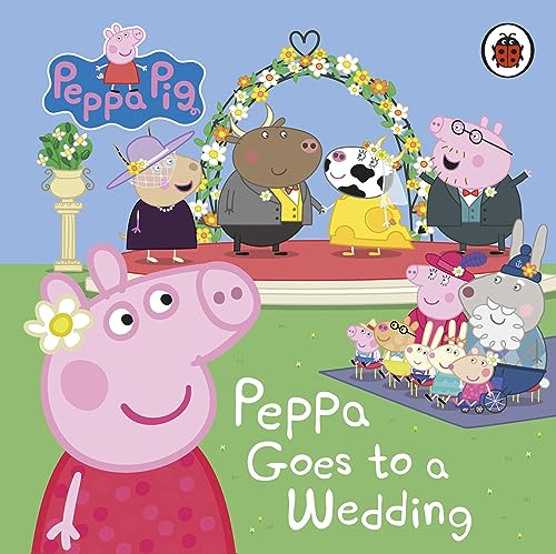 Peppa Pig and friends attend a wedding with animal guests.