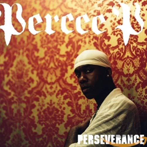 CD cover for Percee P’s “Perseverance” featuring a portrait of the artist.