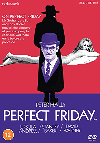 DVD cover art for Perfect Friday featuring a man in a hat and woman.