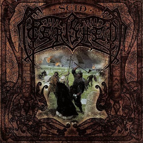 CD cover for “Seid” by Perished, depicting a battle scene.