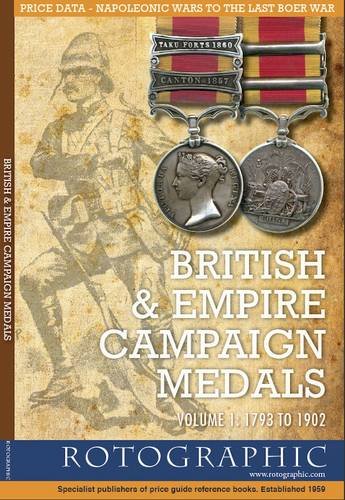 Book cover featuring a sketch of a British soldier and two vintage campaign medals.